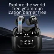 Compact Language Translator Earbuds Supporting 144 Languages in Real Time