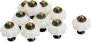 Ceramic Knob,Cabinet,Furniture Pull Handles,Door Pull,Drawer Pull Handle,Door Drawer Locker Pumpkin Design Ceramic Knob Pull Handle 10PCS