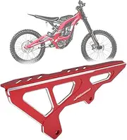 Sur Ron Rear Chain Guards CNC Motorcycle Chain Guard Protector Sprocket Cover for Dirt Pit Bike Light Bee Sur Ron S/Light Bee Sur Ron X/X160/X260 Red