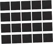 TEHAUX Rectangle Self-Adhesive Sander Mats 20 Pack Easy to Use Long-Life Replacement Sponge Pad