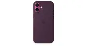 iPhone 16 Plus Silicone Case with MagSafe — Plum