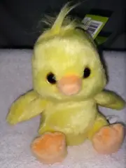 Russ Petooties Yellow Chick Mini Plush 4.5" Springtime Friends Series 10 NWT