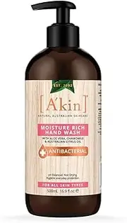 A'kin Antibacterial Moisture Rich Hand Wash 500 ml