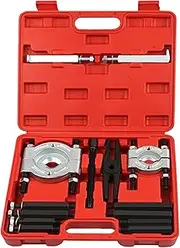 Daseeme 14 PCS Bearing Separator Puller Kit Heavy Duty Bearing Splitter Remover for Wheel Hub Gear Pinion Automotive Repair Tool