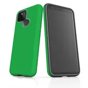 For Google Pixel 5 Case Armour Protective Cover Green