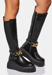 [AZALEA WANG] I Don't Wanna Be Like You Platform Boots