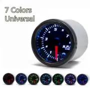 Universal 2 Inch 52mm Car Tachometer Tach RPM Gauge Digital 7 Color LED Display (for: Honda)