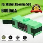 14.4V 6400mAh Li-ion Battery For iRobot Roomba 500 510 537 585 630 780 562 Serie