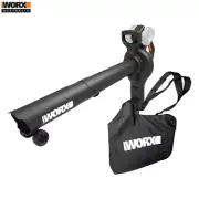 WORX 40 (2x 20V) Brushless Blower Vac (Batteries/ Charger not inc) WG583E.9