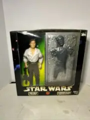 1998 Star Wars 12" Han Solo As Prisoner Carbonite Block Action Figure New