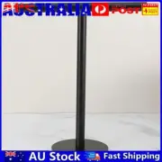 Stainless Steel Hand Towel Holder Free Standing T-Shape Towel Bar Rack (Black) A