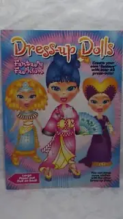 Dress-Up Dolls Fantasy Fashion, Hinkler Book, 2003