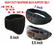 Weight Lifting Fitness Gym BodyBuilding Neoprene Wide Back Pain Support Belt