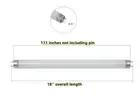 2 Pcs. UV F15T8/BL Fluorescent 18" 15W Black Light Bulb 18 Inch