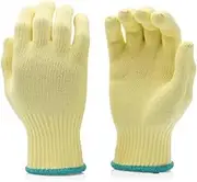 G & F 1678XL Cut Resistant Work Gloves, 100-Percent Kevlar Knit Work Gloves, Make by DuPont Kevlar, Protective Gloves to Secure Your hands from Scrapes, Cuts in Kitchen, Wood Carving, Carpentry and Dealing with Broken Glass, 1 Pair, X-Large