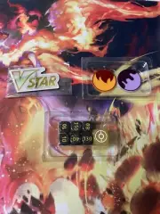 Pokémon TCG Trainers Toolkit 2023 Damage Dice Burn Poison Counters Acrylic Vstar