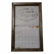 2025 Lang Legacy Calendar Frame Wooden ASH Display Calender