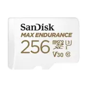 SanDisk 256GB MAX Endurance microSDXC Card with Adapter for Home Security Camera