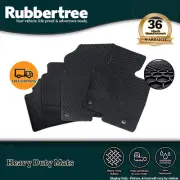 rubbertree Rubber Car Floor Mats for Jeep Compass (MP 2nd Gen) 2017+ Heavy Duty