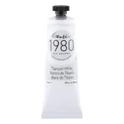 Gamblin 1980 Oil Colors Titanium White 37ml Tube Student Grade Paint