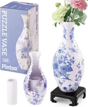 Puzzle Vase Blooming Season 3D Jigsaw Puzzle 160 Pieces -- Pintoo