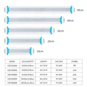 Aquarium 1ft/2ft/3ft/4ft LED Lighting Aqua Fish Tank Light Marine 28 -58CM