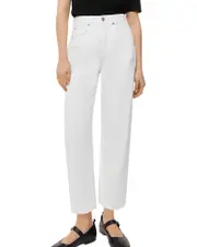 Whistles Authentic Organic High Waist Barrel Leg Jeans