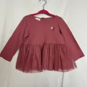 First Impressions Baby Girls Tulle Tunic Size 18M NEW with Tags