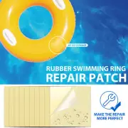 10x Self-Adhesive PVC Repair Patches For Inflatable Pool Boats Air Mattress Tool