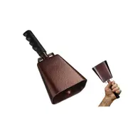10 Inch Mental Large Cow Bells Noise Makers Cheering Cowbells For Sport Events School-Red