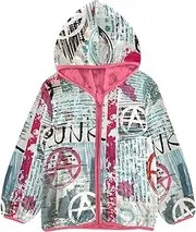 [GuoChe] Boys Winter Coats Sherpa Lined Grunge Ethnic Urban Toddler Girl Fleece Peach Simple Baby Boy Clothes 3-10T