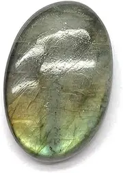 [LKBEADS] LKS 505 Natural Labradorite, Oval, 22 x 14 x 5 mm, Cabochon, Loose Gemstone for Jewellery Making (DIY, Ring, Pendant, Necklace), 1 Piece, 22 x 14 x 5 mm, Gemstone, Other Gemstones, 22x14x5mm,