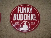 FUNKY BUDDHA Circle Last Snow Crusts STICKER decal craft beer brewery brewing