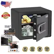 Compact 1.2 Cub Digital Safe Box - Secure Cash, Jewelry & Documents at Home