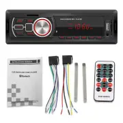 1DIN Car Stereo Radio Bluetooth MP3 Player FM Receiver AUX/USB In-Dash Head Unit