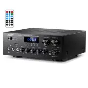 Stereo Receivers with Bluetooth 5.0, 400W 2.0 Channel Power Audio Amplifier S...