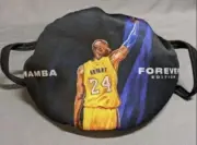 Kobe Bryant Facemask, Teen / small adult size