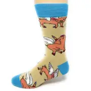 OoohYeah Kids Colorful Crew Socks, Piggy Corn, Funny Cotton Dress Socks