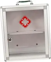 MERRYHAPY First Aid Kit Storage Container Wall-Mounted Medicine Case Large Capacity Emergency Kit for Home Office