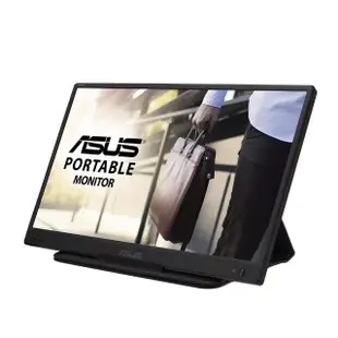 【ASUS 華碩】ZenScreen MB166C 16型 IPS USB-C 攜帶型螢幕