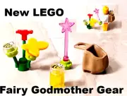 New LEGO Fairy Godmother Wand Gear Stand Flowers Bees Butterfly Backpack Honey