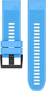 [MGTCAR] Soft Silicone Watch Band 22mm 26mm For Garmin Fenix5/5X/5Plus/6/6X/6Pro Wristband Bracelet Fenix7/7X/3HR Rubber Watch Strap
