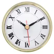 80MM Quartz Clock Inserts Movement Mechanism Replacement Roman Arabic Numerals