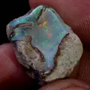 19.20Ct Original AAA+ Ethiopian "Play-Of-Color" Fire Opal Rough Natural Gemstone