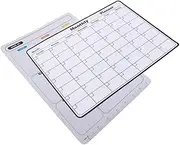 CAXUSD 2 Sheet Schedule Reusable Fridge Magnets Dry Erase Planner for Fridge Family Calendar Dry Erase Board Fridge Calendar Fridge Planner
