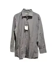 HICKEY FREEMAN MEN CONTEMPORARY FIT DRESS SHIRT(BLACK, 16.5, 32/33) NWT