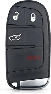 FLJKCT Car Key Shell 2/2+1/3/4/4+1/5 Buttons Keyless Smart Remote Key Shell Case,for Chrysler Dodge Journey 2011 2012 2013 2014 2015