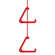 Toilet Alarm Pull Cord Replacement Pack. 2 X Triangles, Cord and 2 X Connectors.