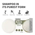 Ginger & Rice Shampoo Soap Bar Moisturizing Anti-Hair Fast GXJ Loss G7H7