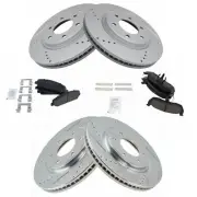 Front Rear Disc Brake Kit for Nissan Titan, Armada, INFINITI QX56 (for: Nissan)